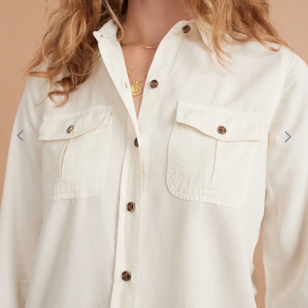 Marine Layer Cheyenne Relaxed Utility Shirt - Picture 3 of 6